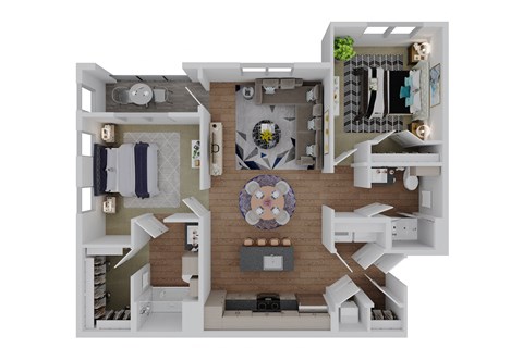 B2P Floor Plan at Stella, Arizona